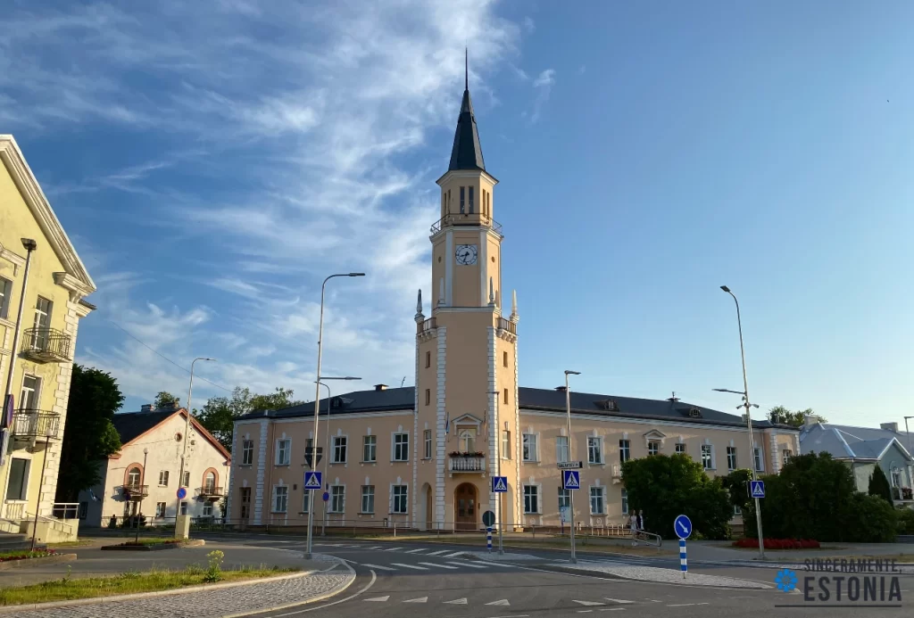 Edificio del Ayuntamiento de Sillamäe
